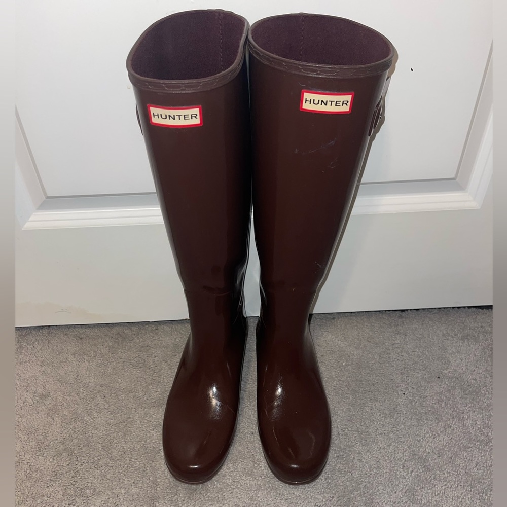 Hunter rain boots